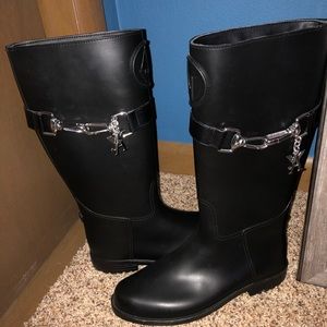 Beautiful Armani Rain Boots!!